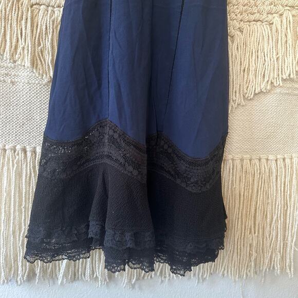 Jonathan Simkhai Applique Ruffle Hem Tee Dress - Picture 5 of 11